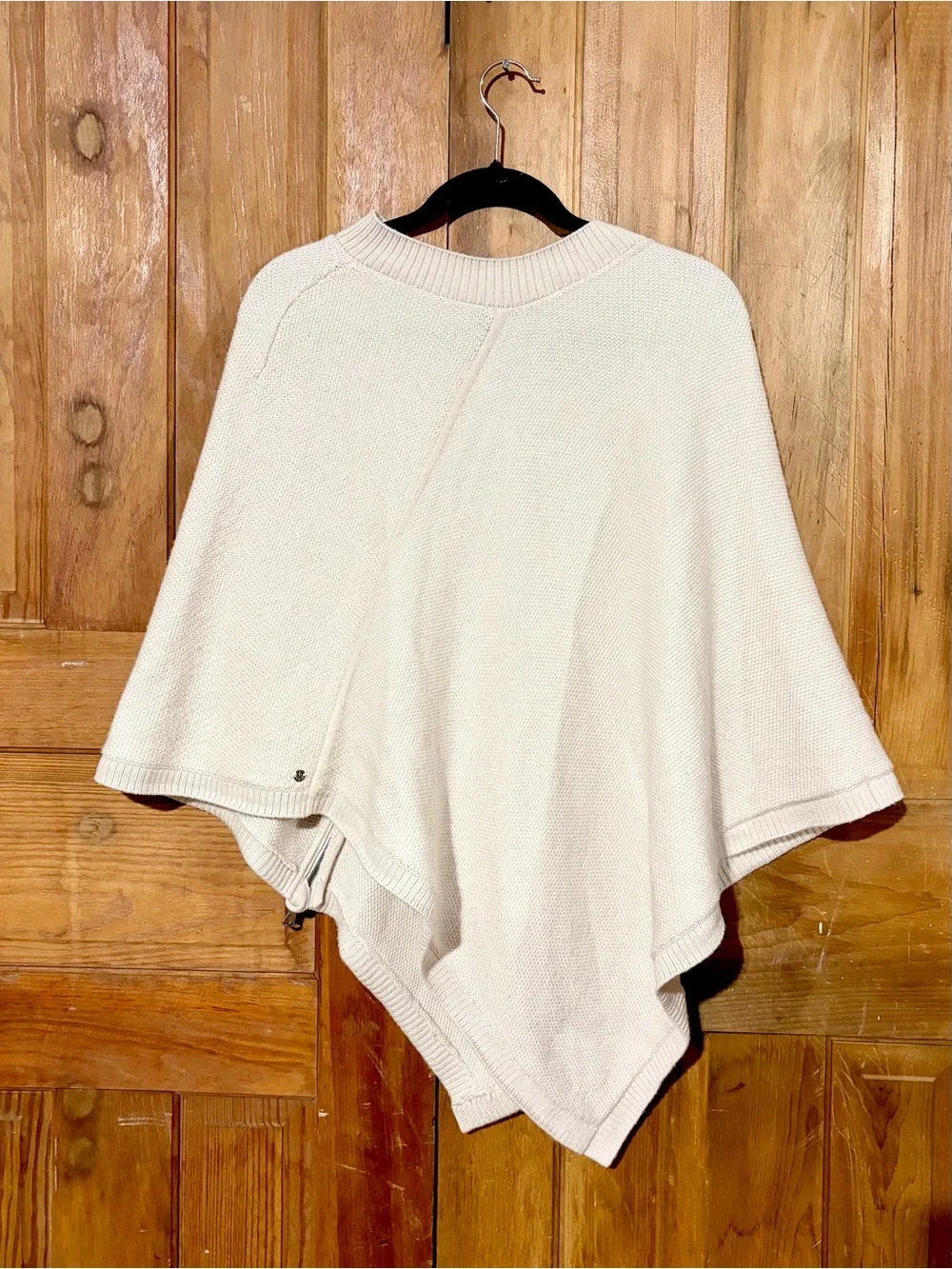 Lululemon – On the Go Poncho - Merino Wool - Heathered Angel Wing – Sz. OS